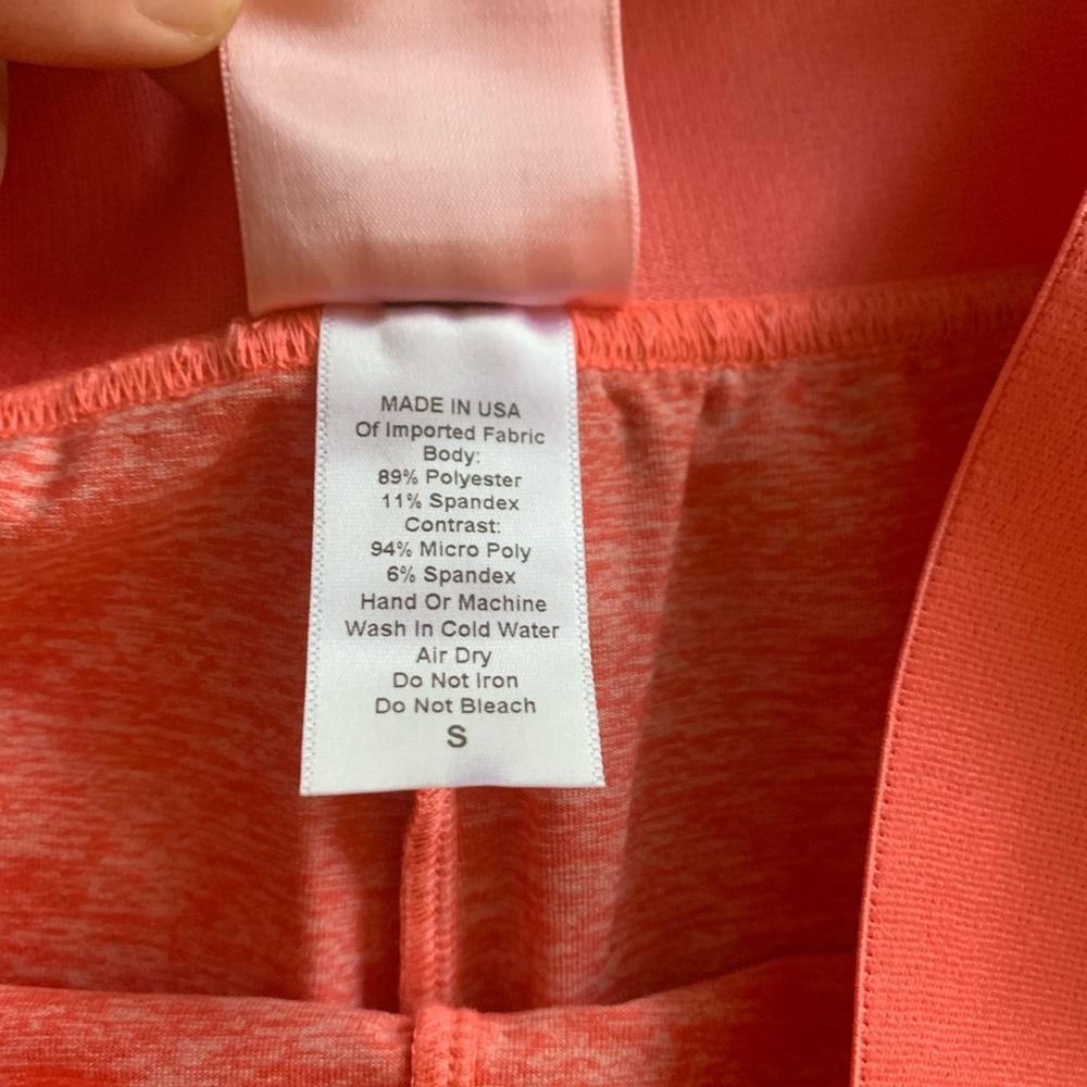 Bombshell Sports wear pink sock leggings